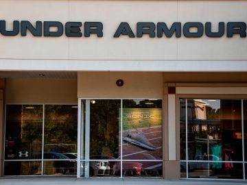 The Under Armour clothing store in Queenstown, MD on July 26, 2019. (Photo by JIM WATSON / AFP)        (Photo credit should read JIM WATSON/AFP via Getty Images)