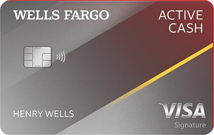 Foto de una tarjeta de crédito de Wells Fargo
