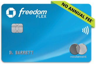 Foto de la tarjeta Freedom Flex de Chase