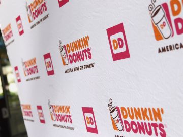 ENCINO, CA - FEBRUARY 12:  A general view of the atmosphere during the Valentine's Day With Dunkin' Donuts Heart-Shaped Donuts held at Dunkin Donuts on February 12, 2016 in Encino, California.  (Photo by Tommaso Boddi/Getty Images for Dunkin' Donuts)
