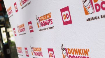 ENCINO, CA - FEBRUARY 12:  A general view of the atmosphere during the Valentine's Day With Dunkin' Donuts Heart-Shaped Donuts held at Dunkin Donuts on February 12, 2016 in Encino, California.  (Photo by Tommaso Boddi/Getty Images for Dunkin' Donuts)