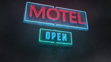 Un motel es una opción barata de alojamiento.