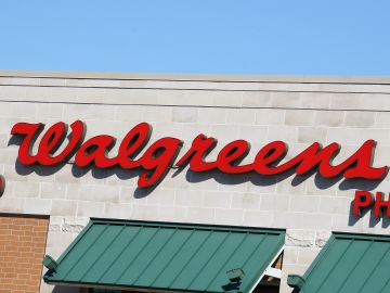 HICKSVILLE, NEW YORK  - MARCH 18: An image of the sign for a Walgreens as photographed on March 18, 2020 in Hicksville, New York. (Photo by Bruce Bennett/Getty Images)