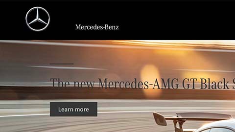 El sitio web de Mercedes-Benz fue el más valorado en el segmento de autos de lujo.