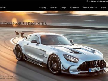 El sitio web de Mercedes-Benz fue el más valorado en el segmento de autos de lujo.