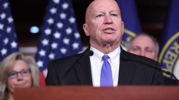 Rep. Kevin Brady (R-TX) speaks during a press conference on Capitol Hill in Washington, DC, December 10, 2019. (Photo by SAUL LOEB / AFP) (Photo by SAUL LOEB/AFP via Getty Images)