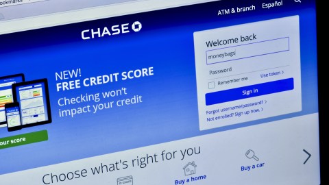 Foto de la página oficial de Chase Bank