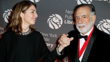 NEW YORK, NY - NOVEMBER 05:  Sofia Coppola and Francis Ford Coppola attend the New York Public Library 2018 Library Lions Gala at the New York Public Library at the Stephen A. Schwarzman Building on November 5, 2018 in New York City.  (Photo by Dominik Bindl/Getty Images)