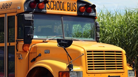 Entre los requisitos para conducir un camión escolar están: tener habilidades para manejar, ser mayor de 18 años y no tener antecedentes de abuso infantil.