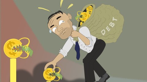 Puedes comenzar con una deuda pequeña, pero si no tienes control puedes seguir ese tenebroso camino financiero.