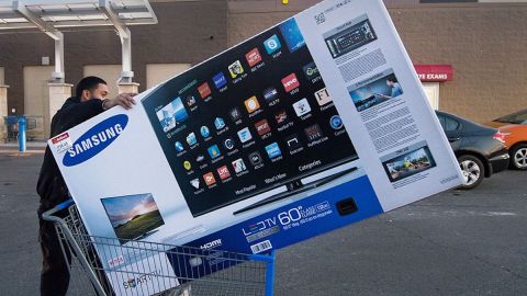 Las televisiones inteligentes son una compra recurrente en el Black Friday.