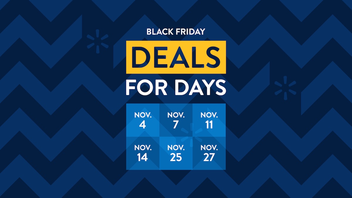 Walmart comienza su campaña “Deals for Days”.
