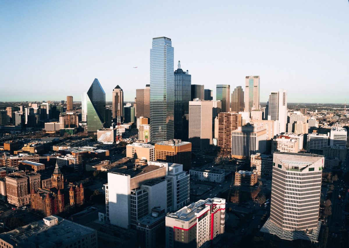 Vista de Dallas, Texas.