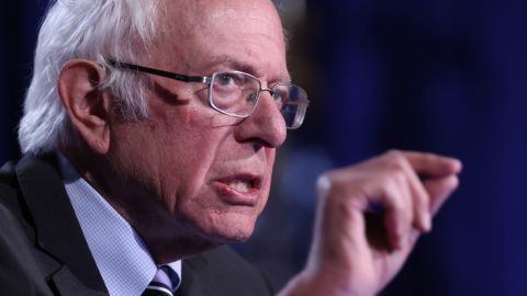 WASHINGTON, DC - SEPTEMBER 24: Sen. Bernie Sanders (I-VT) delivers an address on threats to American democracy at George Washington University on September 24, 2020 in Washington, DC. Sanders cited "the unprecedented and dangerous moment we are in right now" given U.S. President Donald Trump's "unique threats to our democracy."  (Photo by Win McNamee/Getty Images)