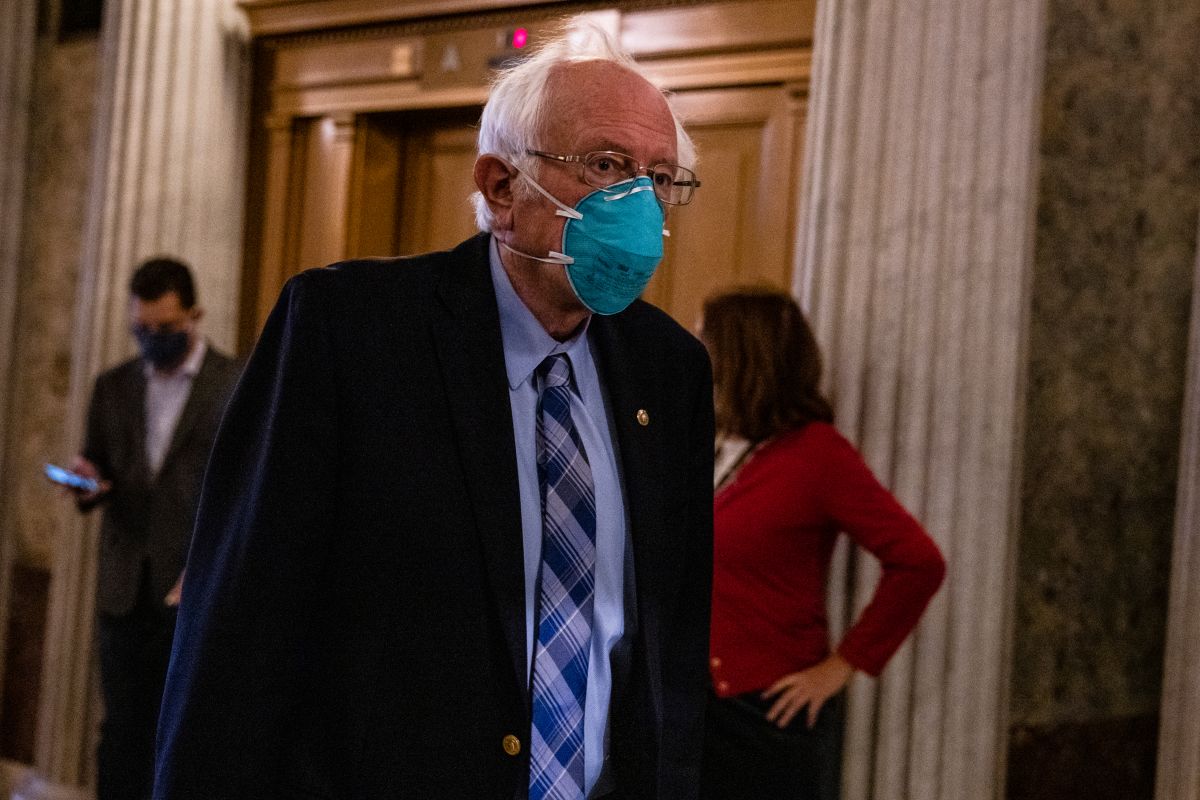 Bernie Sanders, senador independiente por Vermont, una voz muy escuchada en Washington.