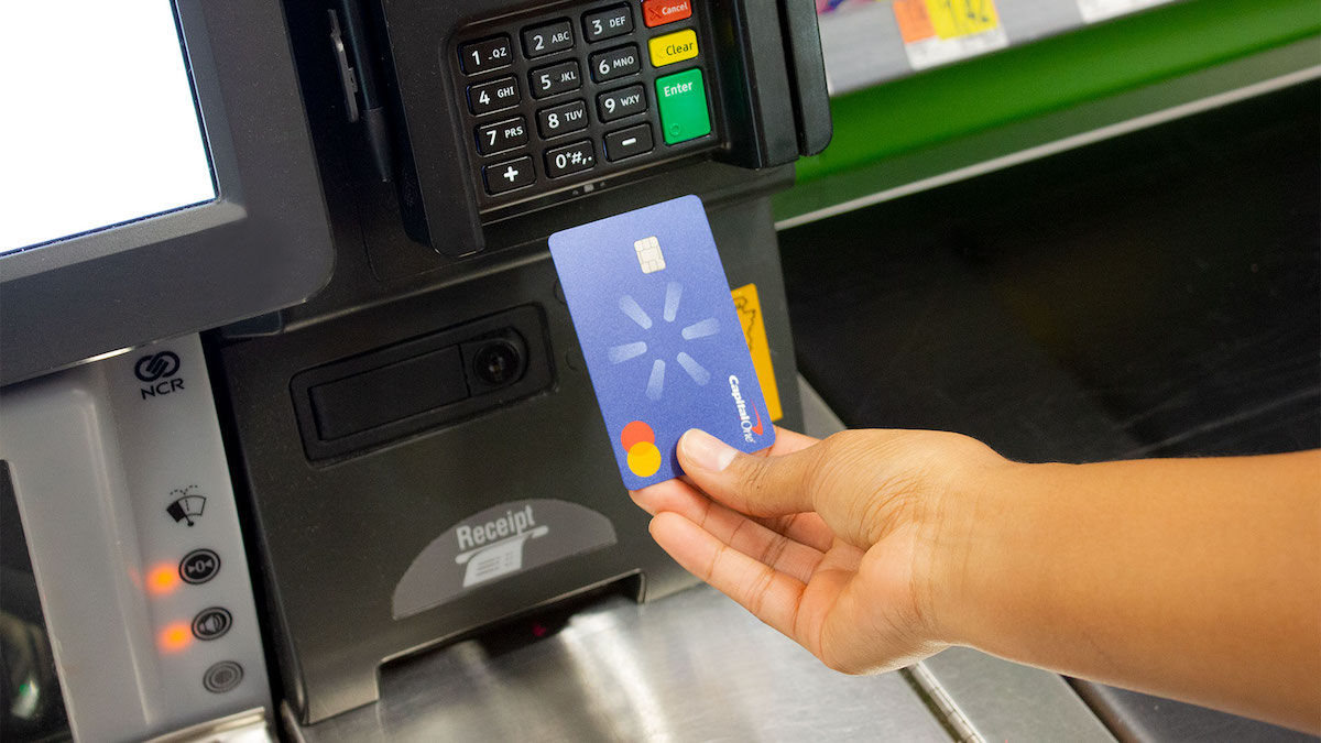 La tarjeta Capital One Walmart Rewards ofrece un reembolso del 5% en compras en línea.