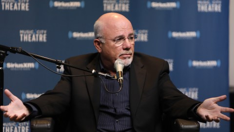 NASHVILLE, TN - AUGUST 22: Money Expert Dave Ramsey Celebrates 25 Years On The Radio During A SiriusXM Town Hall at Sirius XM Nashville studios on August 22, 2017 in Nashville, Tennessee. (Photo by Anna Webber/Getty Images for SiriusXM)