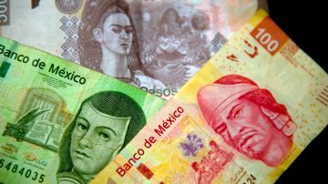 Comportamiento de la divisa mexicana frente al dólar.