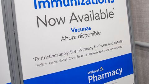 Walmart montará puntos de inoculación especiales en 43 sitios de 18 estados.