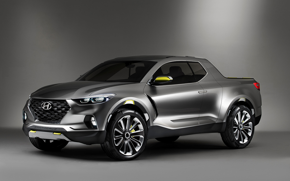 Hyundai Santa Cruz Crossover Truck Concept.