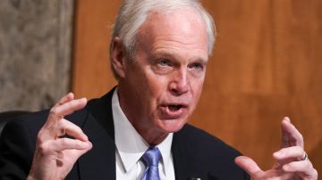 WASHINGTON, DC - DECEMBER 16: Senate Homeland Security and Governmental Affairs Committee Chairman Ron Johnson (R-WI) speaks during a Senate Homeland Security and Governmental Affairs Committee hearing to discuss election security and the 2020 election process on December 16, 2020 in Washington, DC. U.S. President Donald Trump continues to push baseless claims of voter fraud during the presidential election, which Krebs called the most secure in American history.  (Photo by Greg Nash-Pool/Getty Images)