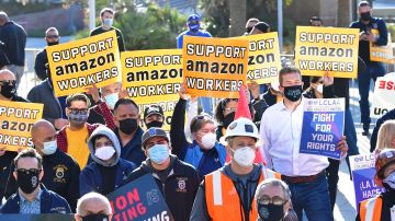 Apoyo a sindicato de Amazon