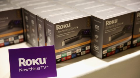 NEW YORK, NY - NOVEMBER 29: A view of Roku at IGNITION: Future of Media at Time Warner Center on November 29, 2017 in New York City. (Photo by Monica Schipper/Getty Images)