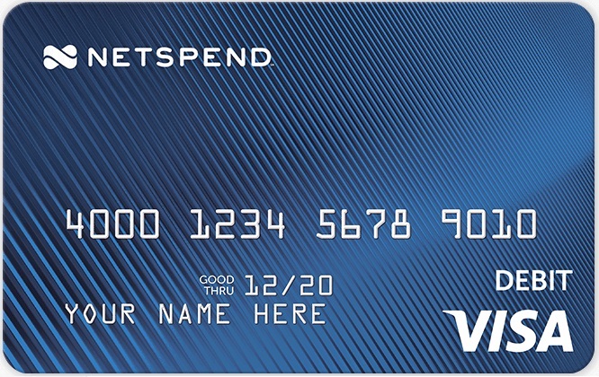 Foto de una tarjeta Netspend Debit