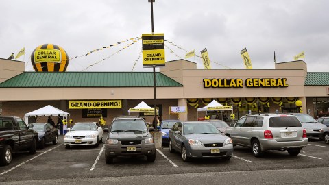 NORTH ARLINGTON, NJ - SEPTEMBER 12: Atmosphere at the official opening of the North Arlington Dollar General Store on September 12, 2009 in North Arlington, New Jersey. (Photo by Brian Killian/Getty Images for Procter & Gamble)