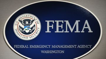 The logo of the Federal Emergency Management Agency (FEMA) is seen at its headquarters August 27, 2011 in Washington, DC. AFP PHOTO/Mandel NGAN (Photo credit should read MANDEL NGAN/AFP via Getty Images)
