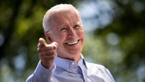 PHILADELPHIA, PA - MAY 18: Former U.S. Vice President and Democratic presidential candidate Joe Biden speaks during a campaign kickoff rally, May 18, 2019 in Philadelphia, Pennsylvania. Since Biden announced his candidacy in late April, he has taken the top spot in all polls of the sprawling Democratic primary field. Biden's rally on Saturday was his first large-scale campaign rally after doing smaller events in Iowa and New Hampshire in the past few weeks. (Photo by Drew Angerer/Getty Images)