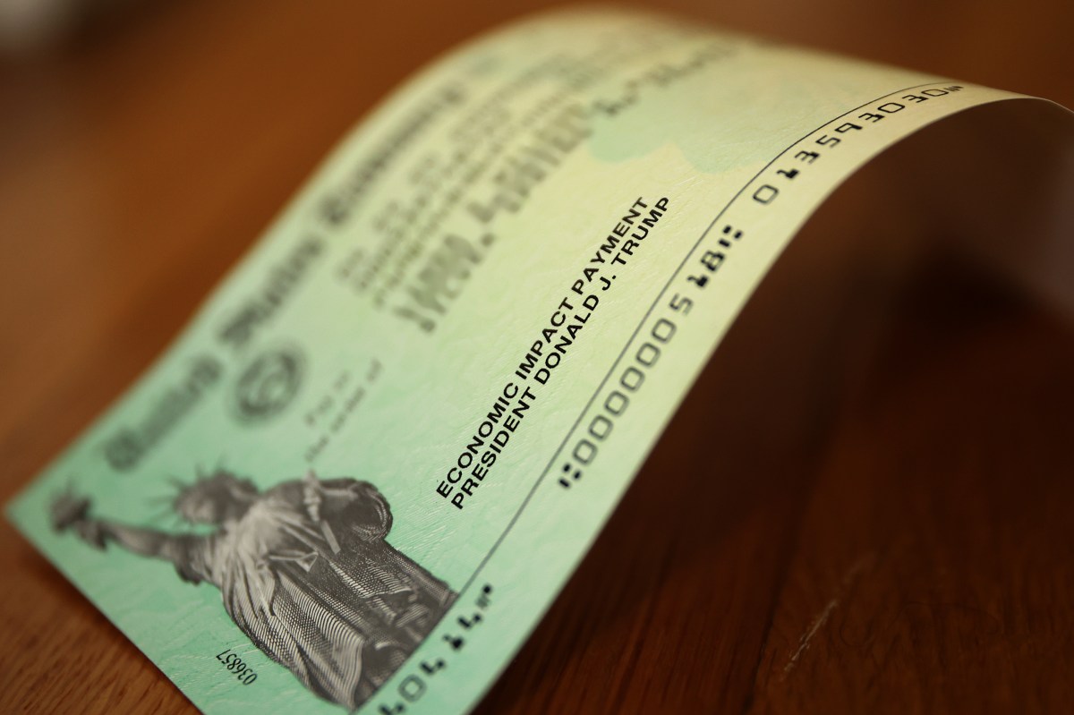 Cheque Estimulo Reverso Se acabó el tiempo de recibir el cheque de estímulo del IRS: aún puedes ...