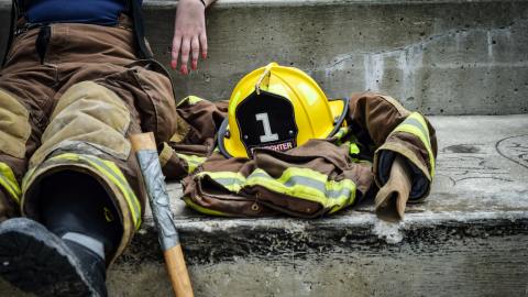 Bomberos en Estados Unidos