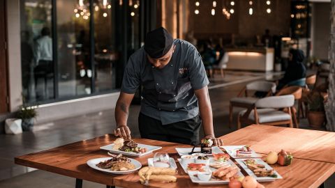 Trabajador de restaurante
