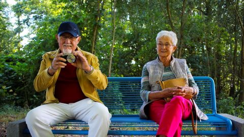 Una pareja de jubilados en Estados Unidos