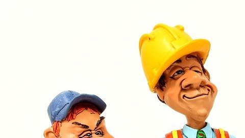 Empleados de la construcción