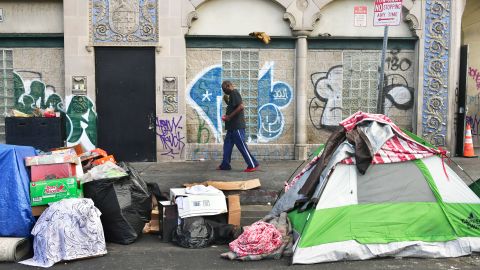 Homless en Los Angeles, California