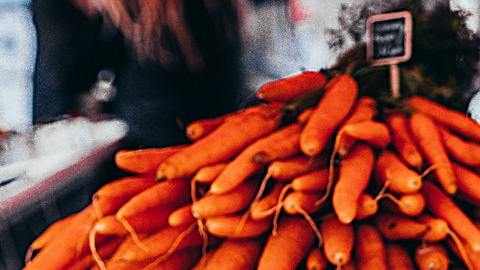Alimentos en un supermercado