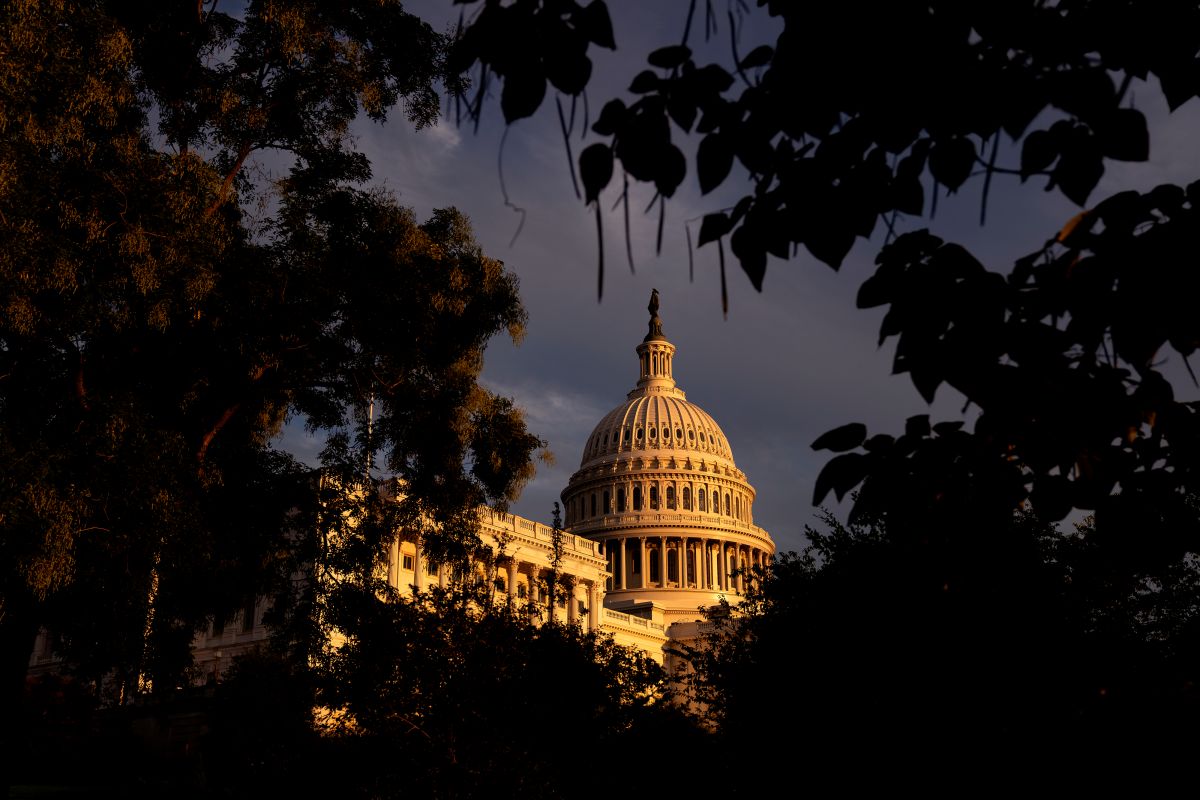 La Cámara de Representantes aprobó un proyecto de ley bipartidista de infraestructura, clave de la administración de Joe Biden. (Foto por Stefani Reynolds/Getty Images)