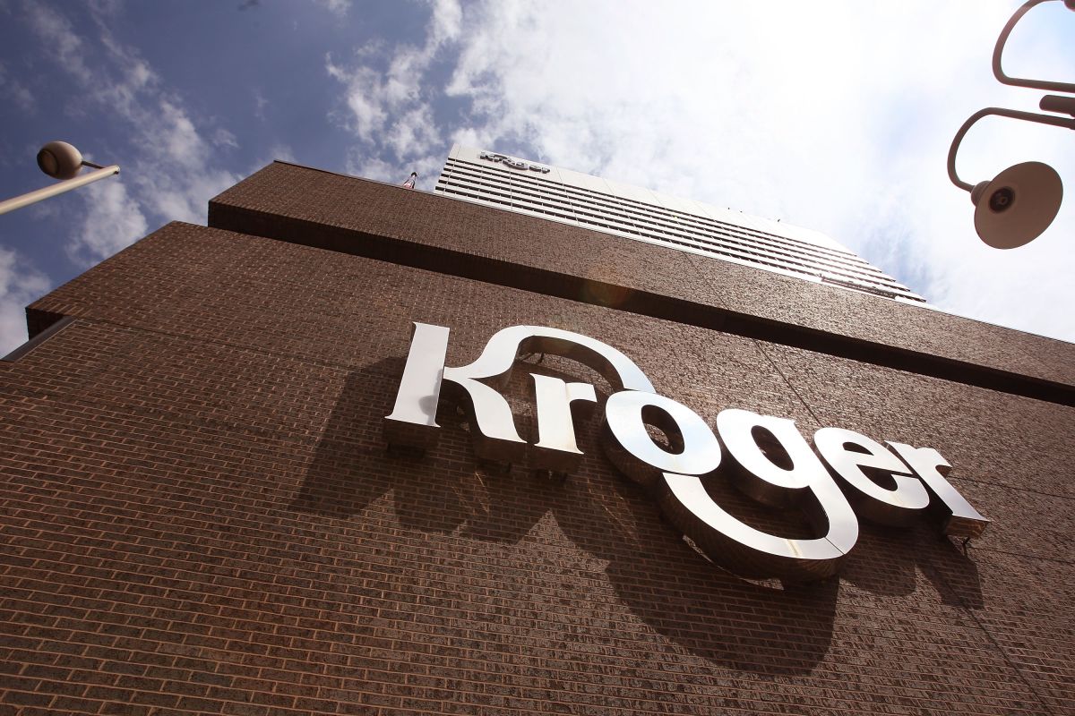 Kroger tiene hasta el 50% de descuento en algunos de sus productos para Black Friday.  (Foto por Scott Olson/Getty Images)
