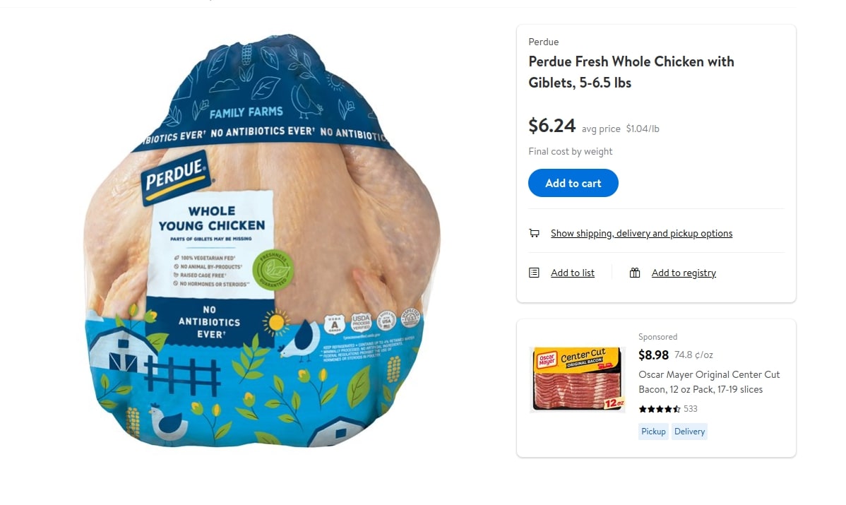 Precio del atún en Walmart