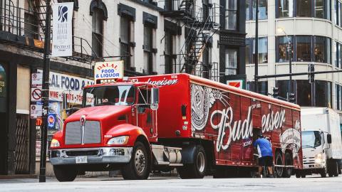 budweiser latas navidenas