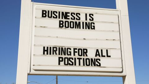 Cartel de contratación