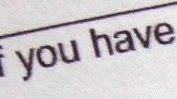 Foto del formulario de aplicación para el ITIN del IRS