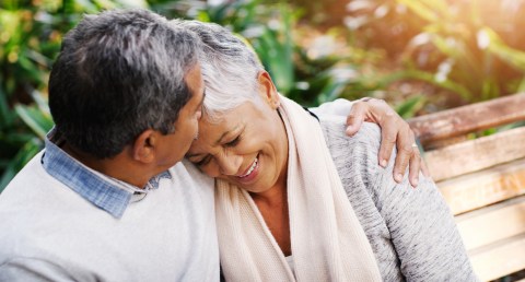 Pareja retirada