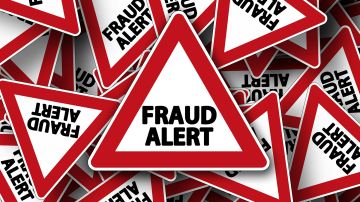 Imagen mostrando varias señales de alerta de fraude