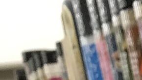 Foto del cartel de SNAP en una tienda minorista de California