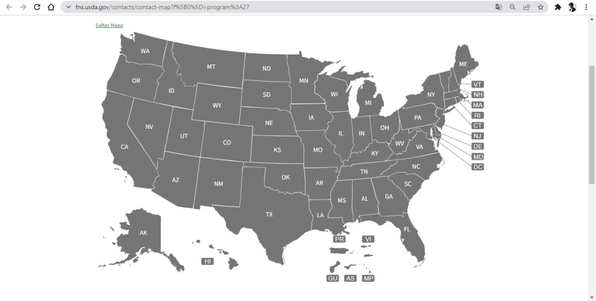 Mapa De Elegibilidad Del Usda Cómo Acceder Al Programa De Comida De Emergencia Tefap? - Solo Dinero