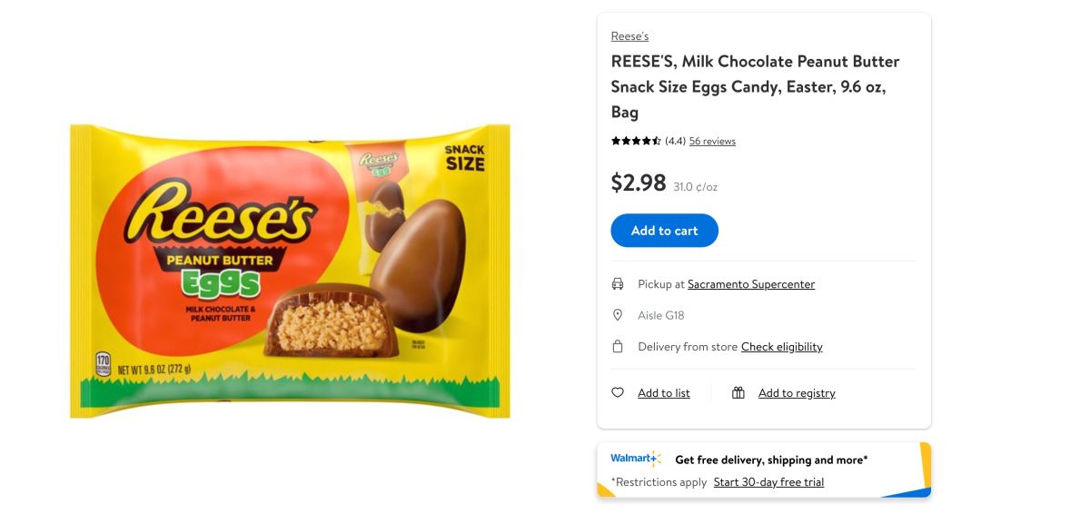 Reese's Eggs