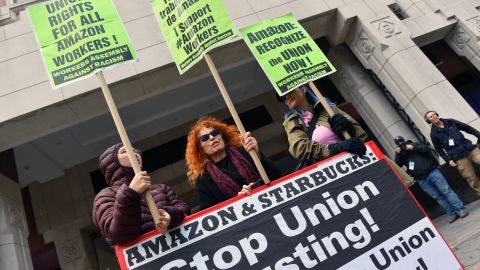 Sindicato de Amazon y Starbucks